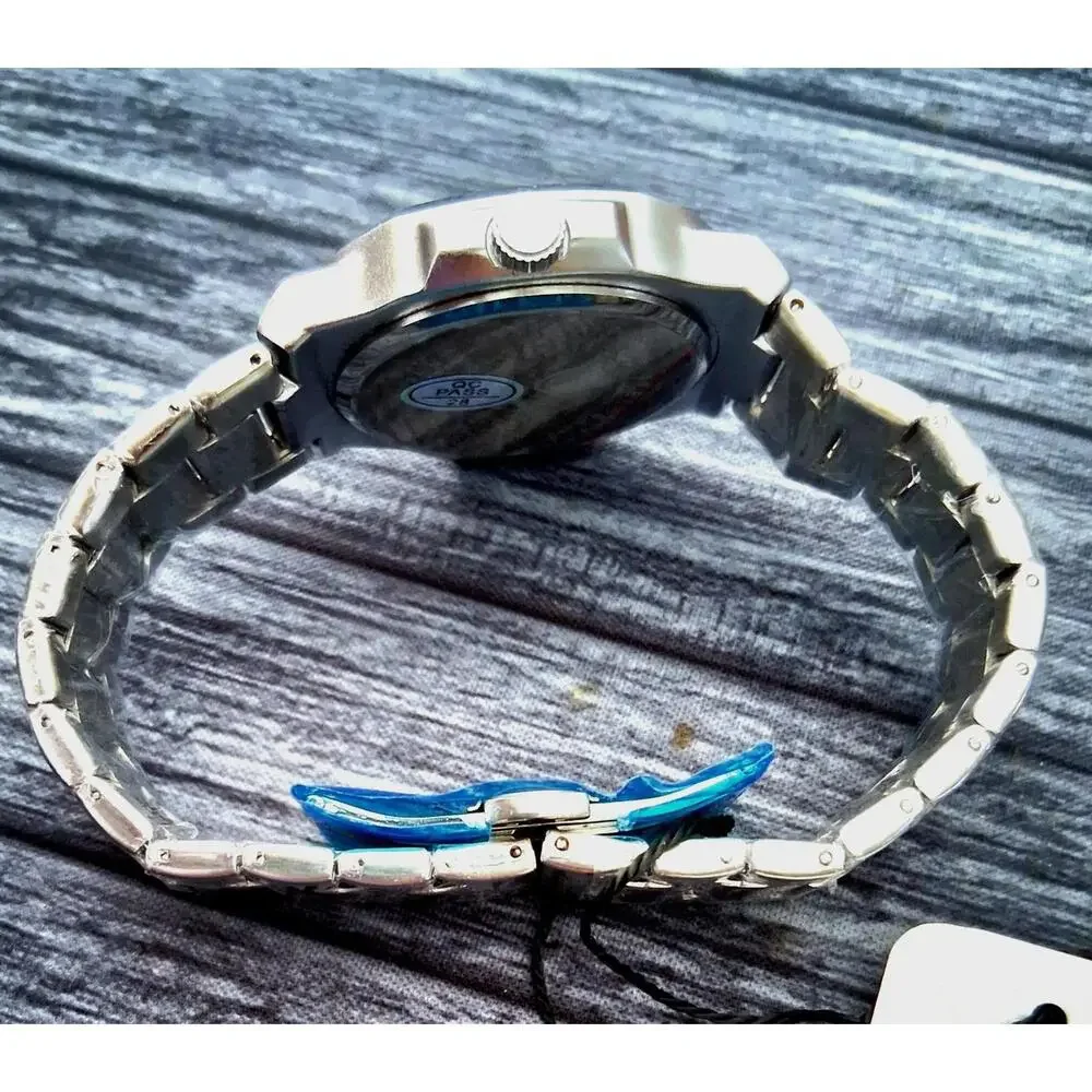 Vintage Poedagar Nautilis Blue‎ Guilloché Dial Mens Watch